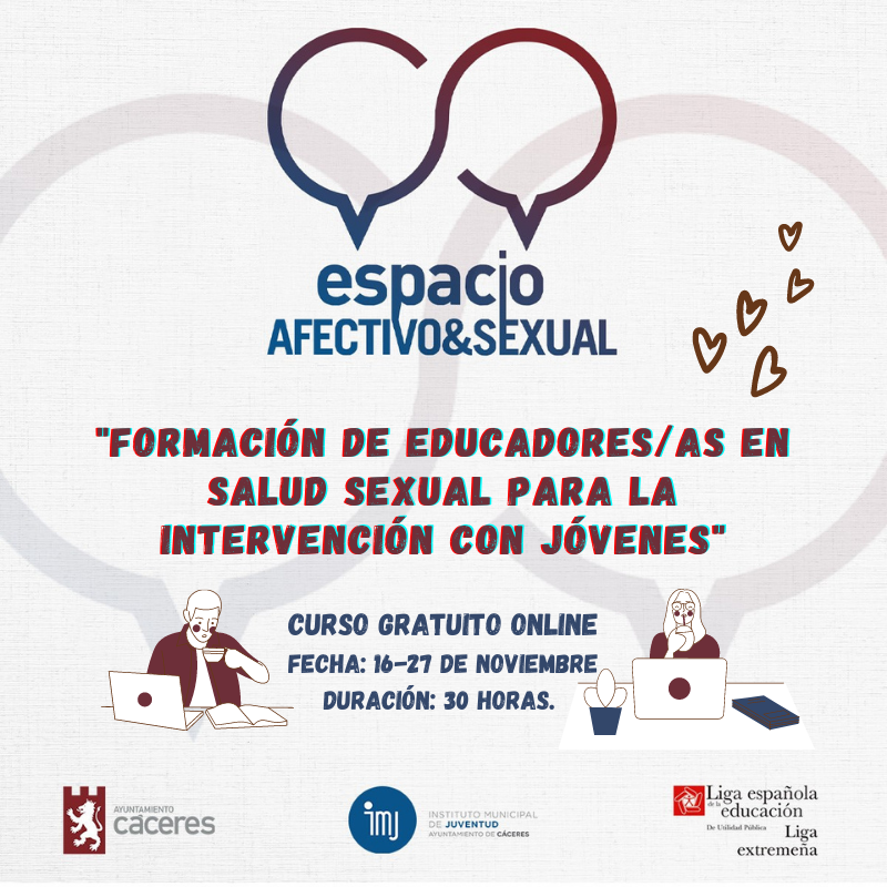 Course Image Formación de Educadores/as en Salud Sexual para la Intervención con Jóvenes.