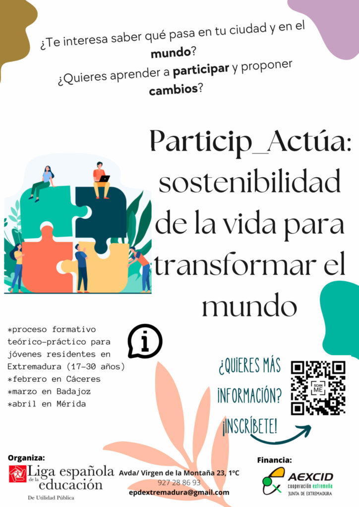 Grupo de jóvenes colabora con la investigación “ParticipAcción Juvenil” en Cáceres