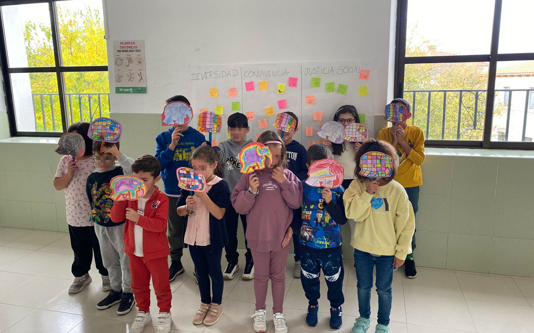 Acciones de sensibilización con la infancia del norte de Extremadura sobre diversidad cultural, justicia social y convivencia