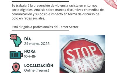 Taller sobre discursos de odio y sesgos