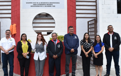 Inaugurada con éxito una nueva residencia universitaria de mujeres en la Universidad de El Salvador