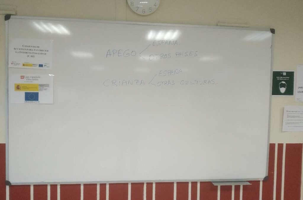 Taller de familias diversas en el CAI de Parla