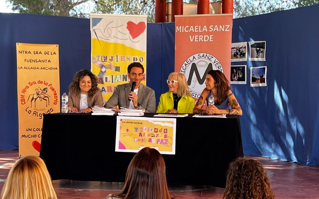 Finaliza el proyecto ‘Tejiendo Alianzas para la Paz’ con éxito de participación en los encuentros estudiantiles de Murcia y Archena
