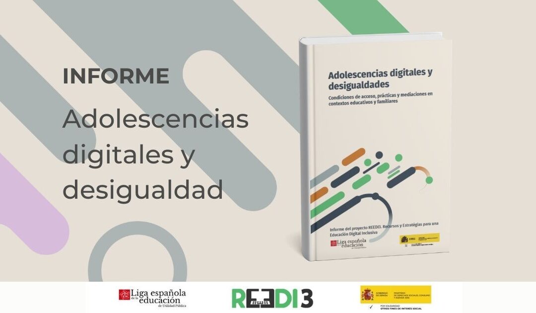 REEDI3 concluye su diagnóstico sobre desigualdades digitales en la adolescencia