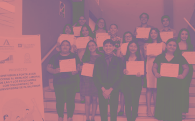 La evaluación externa destaca el impacto de la estrategia de inclusión y empleabilidad desarrollada en la Universidad de El Salvador